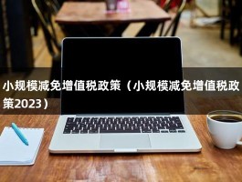 小规模减免增值税政策（小规模减免增值税政策2023）