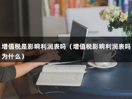 增值税是影响利润表吗（增值税影响利润表吗为什么）