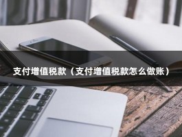 支付增值税款（支付增值税款怎么做账）