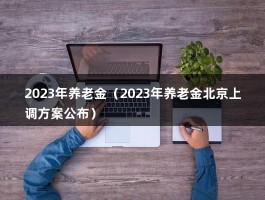 2023年养老金（2023年养老金北京上调方案公布）