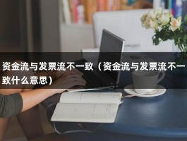 资金流与发票流不一致（资金流与发票流不一致什么意思）