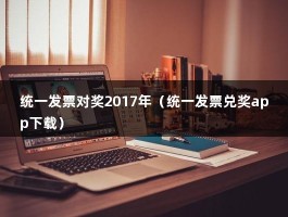 统一发票对奖2017年（统一发票兑奖app下载）